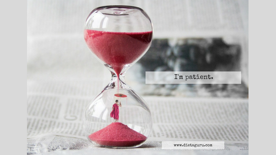 fogyás türelmet igényel